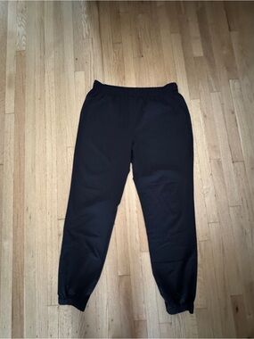 TNA Black Elastic Waist Casual Pants